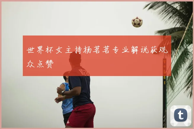 世界杯女主持杨茗茗专业解说获观众点赞